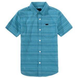 Boys Stripe Short Sleeve Shirt