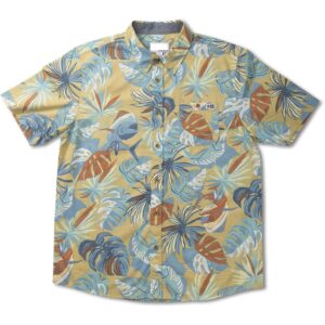 Leaf printed Sea Beach Woven Shirt