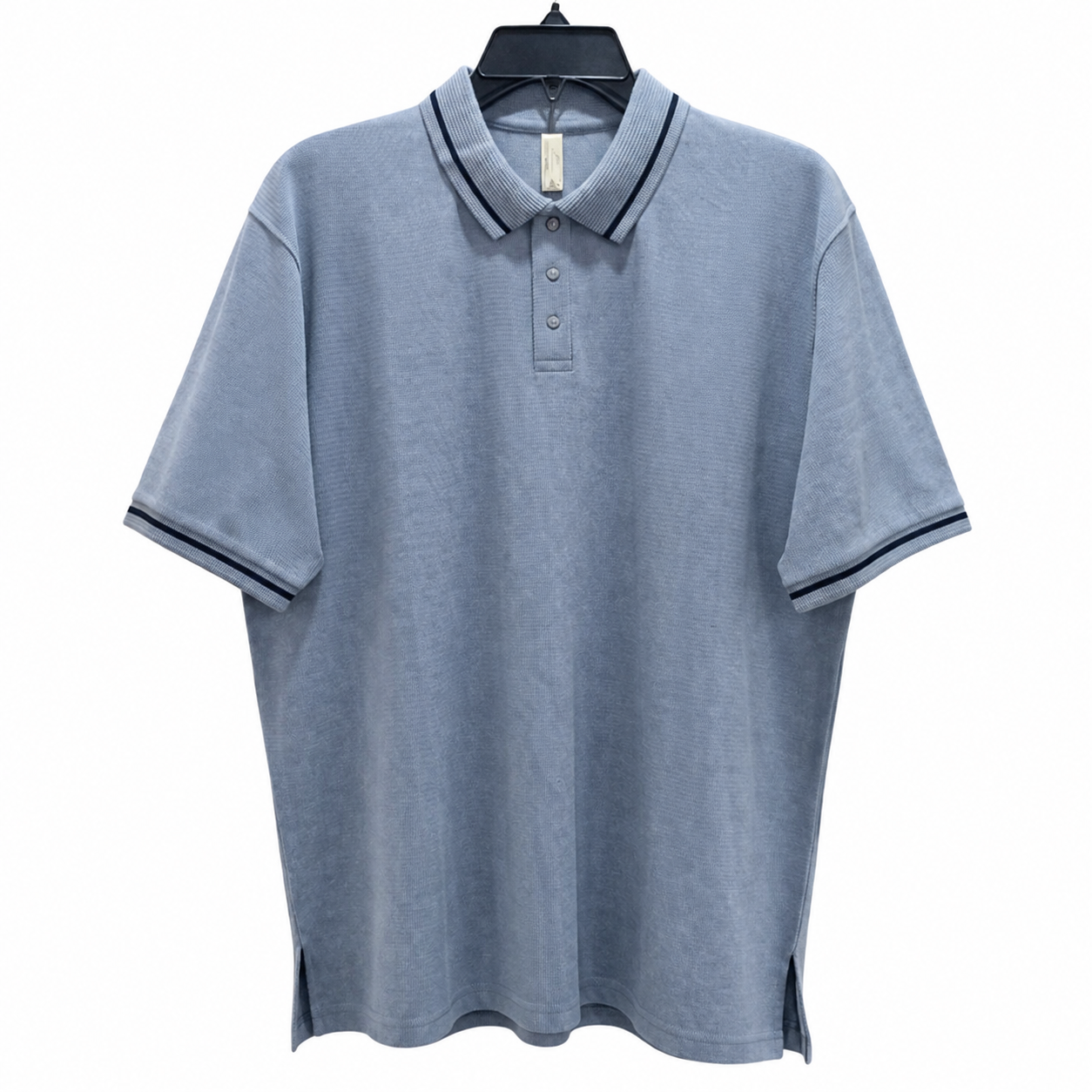 Mens Solid Color Polo Tee shirt