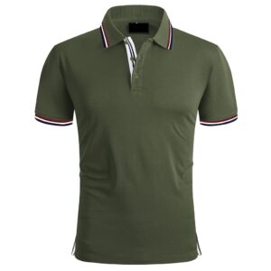 Men Golf Fit Polo Shirt
