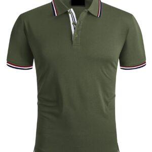 Men Golf Fit Polo Shirt