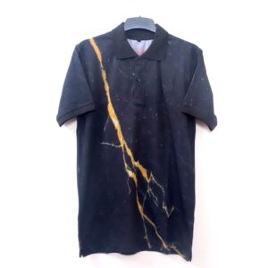 Men Polo Shirt with Digital Print