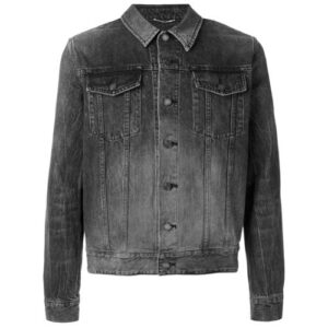 Stone Washed Jacket for Men