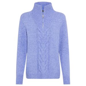 Ladies Half Zipped Troyer