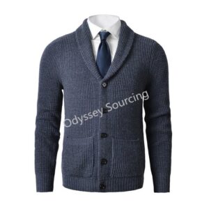Half Cardigan Stitch Button Cardigan