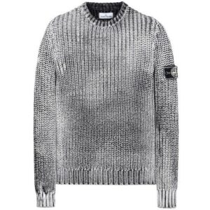 Garment Dye & Acid Wash Men Pullover