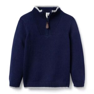 Boys Quarter Zipped Troyer