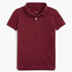 Boys Solid Color Polo Shirt