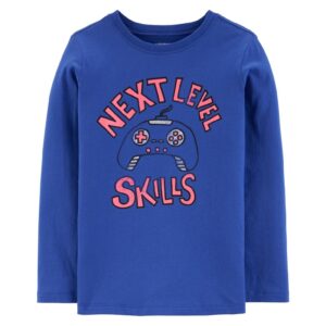 Boys Full Sleeve Printed Tee Shirt