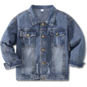 Boys Casual Fashion Denim Jacket