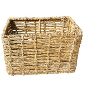 Jute Made  rectangular storage basket