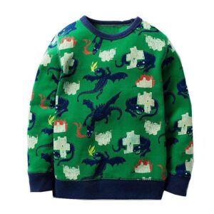 Boys Jacquard Structured Pullover