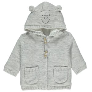 Girls Hoody Button Cardigan