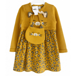 Girls Sweater Dress Set