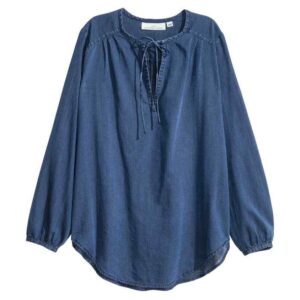 Ladies Full Sleeve Woven Tops