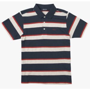 Mens Striped Color Polo Tee shirt
